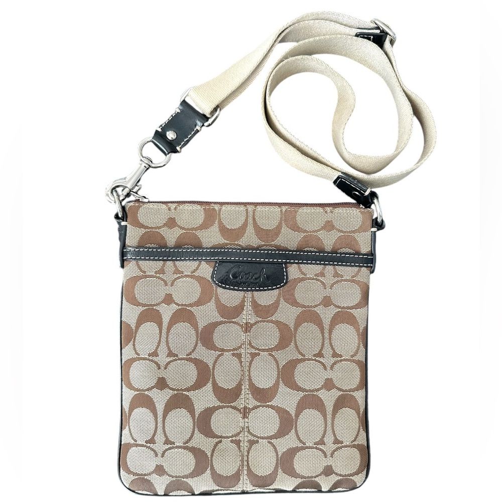 Coach Signature Logo Crossbody Bag